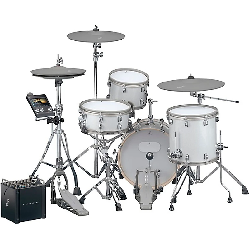 EFNOTE PRO 500 Standard Electronic Drum Kit - White Sparkle