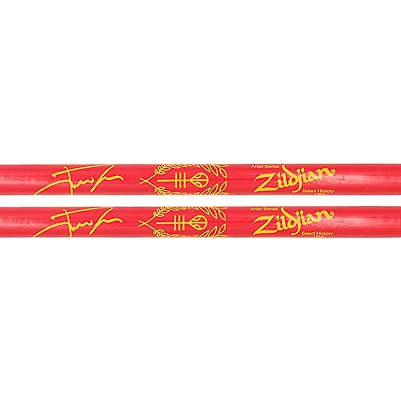 Zildjian Josh Dun Clancy Red Artist Series Drum Sticks Wood