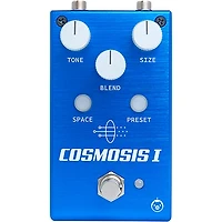 Pigtronix Cosmosis 1 Stereo Ambient Reverb With Morphing Guitar Effects Pedal Blue