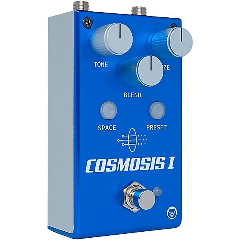Pigtronix Cosmosis 1 Stereo Ambient Reverb With Morphing Guitar Effects Pedal Blue