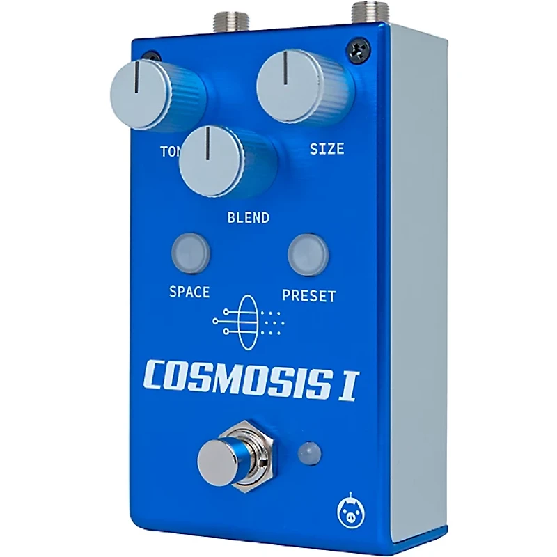 Pigtronix Cosmosis 1 Stereo Ambient Reverb With Morphing Guitar Effects Pedal Blue