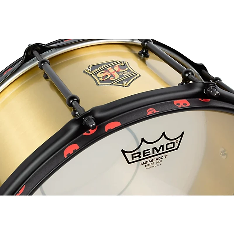 SJC Drums Limited-Edition Josh Dun Signature Goliath 3 mm Bell Brass Snare Drum 14 x 7 in.