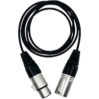 Point Source Audio Extender Cable With 5-Pin Male Mono XLR to 5-Pin Female Mono XLR, 4'