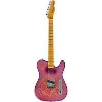 Fender Custom Shop Double Vision Telecaster Electric Guitar Masterbuilt by Todd Krause Pink Paisley