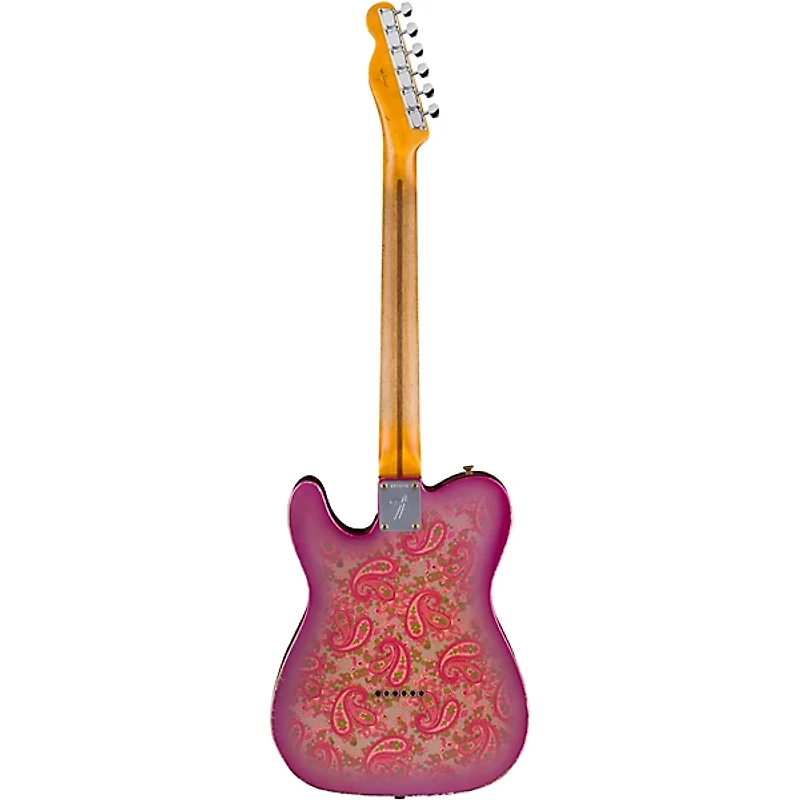 Fender Custom Shop Double Vision Telecaster Electric Guitar Masterbuilt by Todd Krause Pink Paisley