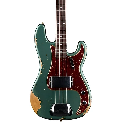 Fender Custom Shop Limited Edition '66 Precision Bass Heavy Relic Aged Sherwood Green Metallic