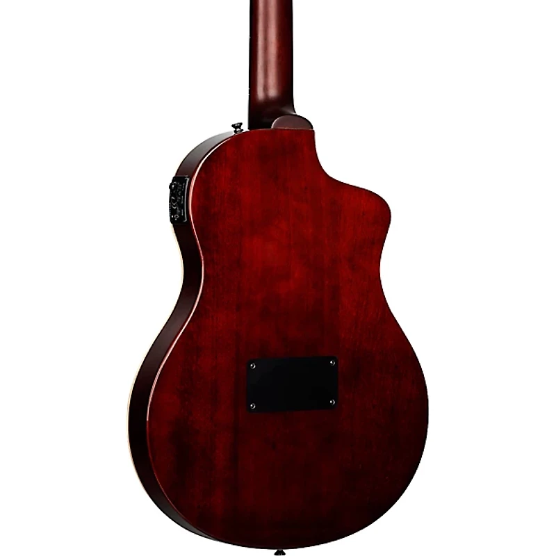 Ortega TourPlayer Standard Left-Handed Nylon-String Acoustic-Electric Guitar Natural