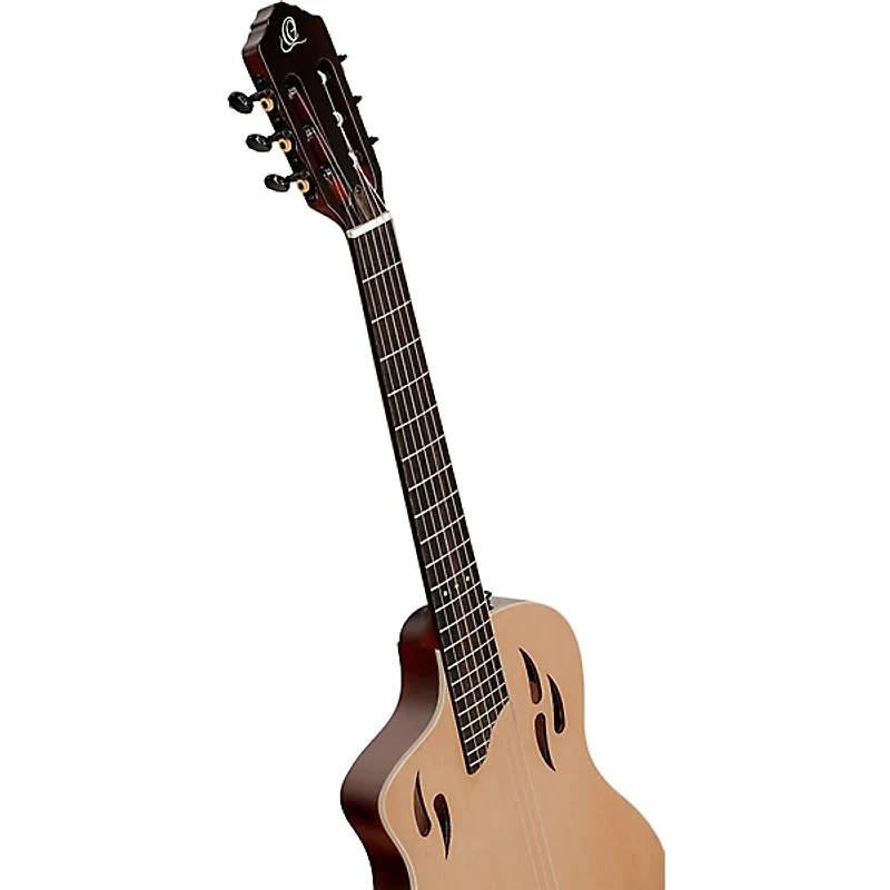 Ortega TourPlayer Standard Left-Handed Nylon-String Acoustic-Electric Guitar Natural
