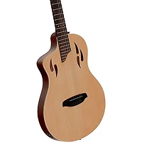 Ortega TourPlayer Standard Left-Handed Nylon-String Acoustic-Electric Guitar Natural