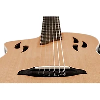 Ortega TourPlayer Standard Left-Handed Nylon-String Acoustic-Electric Guitar Natural