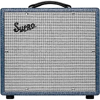 Supro Montauk 15W 1x10 Tube Guitar Combo Amp Blue Rhino Hyde