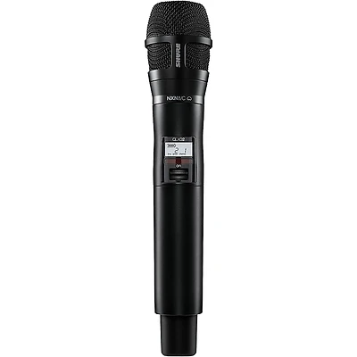 Shure QLXD2/N8C Digital Handheld Wireless Microphone Transmitter with Nexadyne 8/C Cardioid Capsule (G50: 470 to 534 MHz)