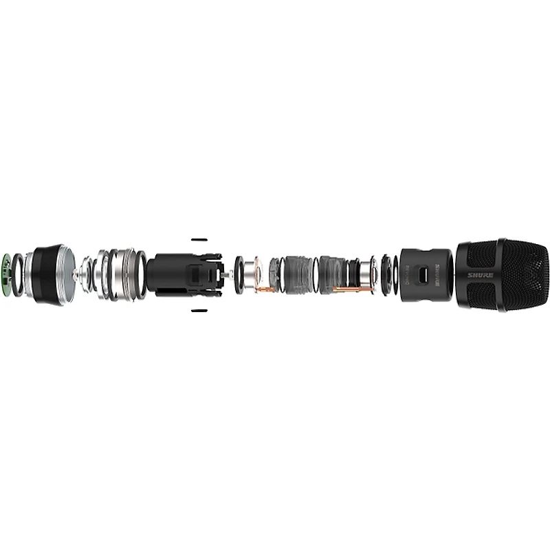 Shure QLXD2/N8C Digital Handheld Wireless Microphone Transmitter with Nexadyne 8/C Cardioid Capsule (G50: 470 to 534 MHz)