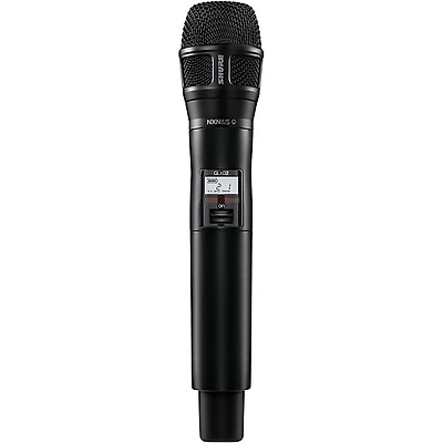 Shure QLXD2/N8S Digital Handheld Wireless Microphone Transmitter with Nexadyne 8/S Supercardioid Capsule (G50: 470 to 534 MHz)