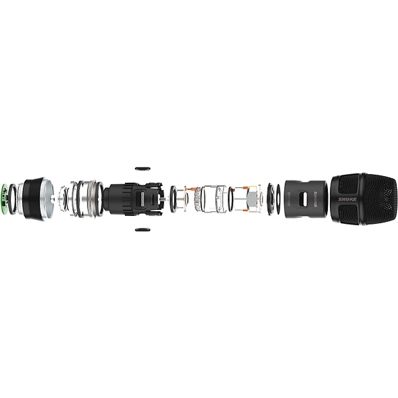 Shure QLXD2/N8S Digital Handheld Wireless Microphone Transmitter with Nexadyne 8/S Supercardioid Capsule (G50: 470 to 534 MHz