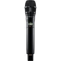 Shure ADX2/8SB Digital Handheld Wireless Microphone Transmitter with Nexadyne 8/S Supercardioid Capsule (G57: 470 to 608 + 614 to 616 MHz) Band G57 Black