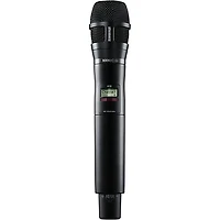 Shure AD2/N8CB Digital Handheld Wireless Microphone Transmitter with Nexadyne 8/C Cardioid Capsule (G57: 470 to 608 + 614 to 616 MHz) Band G57 Black