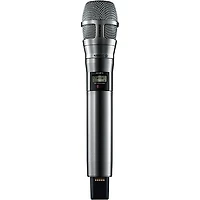 Shure ADX2FD/N8CN Digital Handheld Wireless Microphone Transmitter with Nexadyne 8/C Cardioid Capsule (G57: 470 to 608 + 614 to 616 MHz) Band G57 Nickel