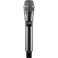 Shure ADX2FD/N8SN Digital Handheld Wireless Microphone Transmitter With Nexadyne 8/S Supercardioid Capsule, Band G57: 470-608 + 614-616MHz Band G57 Nickel
