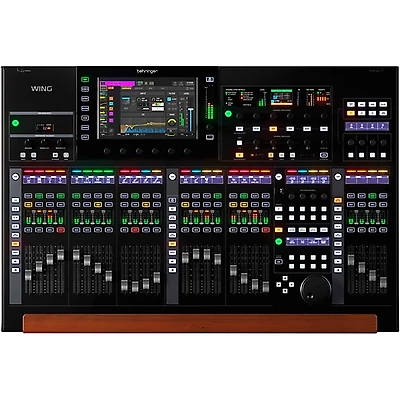Behringer WING 48-Channel Digital Mixer With 24-Fader Control Surface and 10" Touchscreen - Black