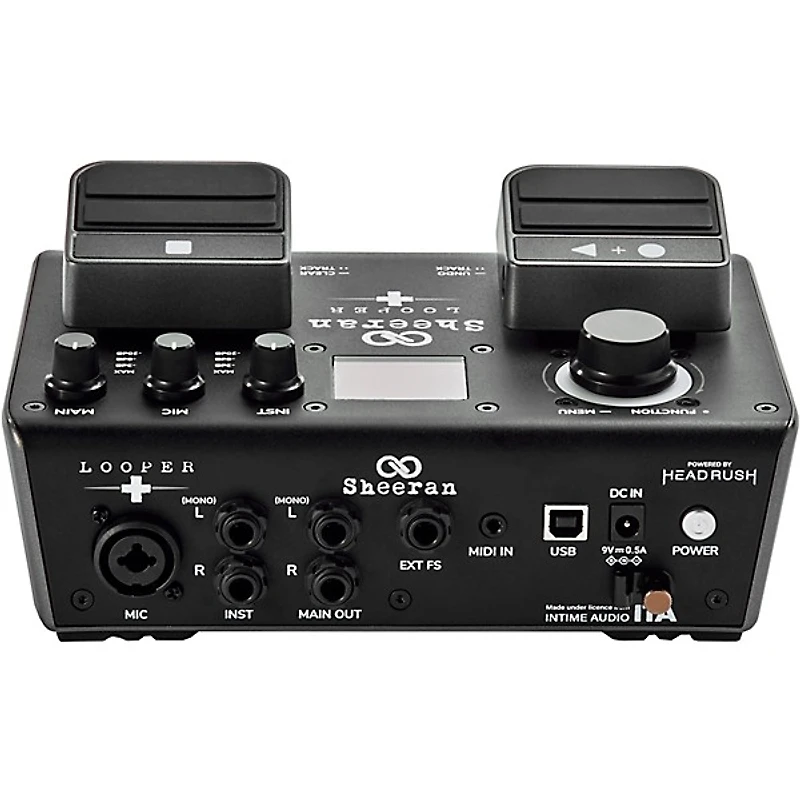 Sheeran Looper Sheeran Busker Portable Battery-Powered Speaker With Sheeran Looper + Pedal