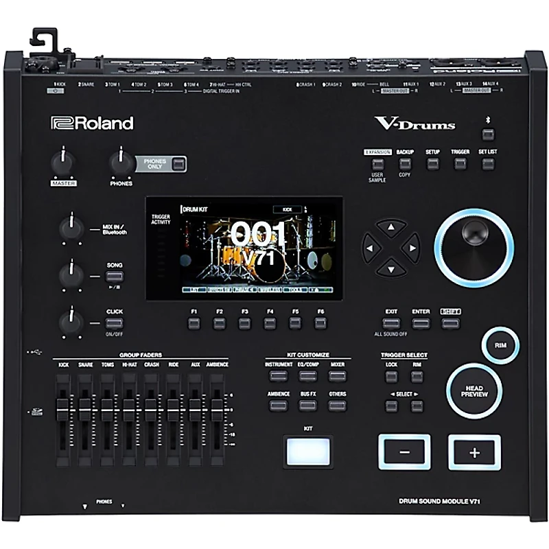 Roland VAD716 V-Drums Acoustic Design Electronic Drum Kit -