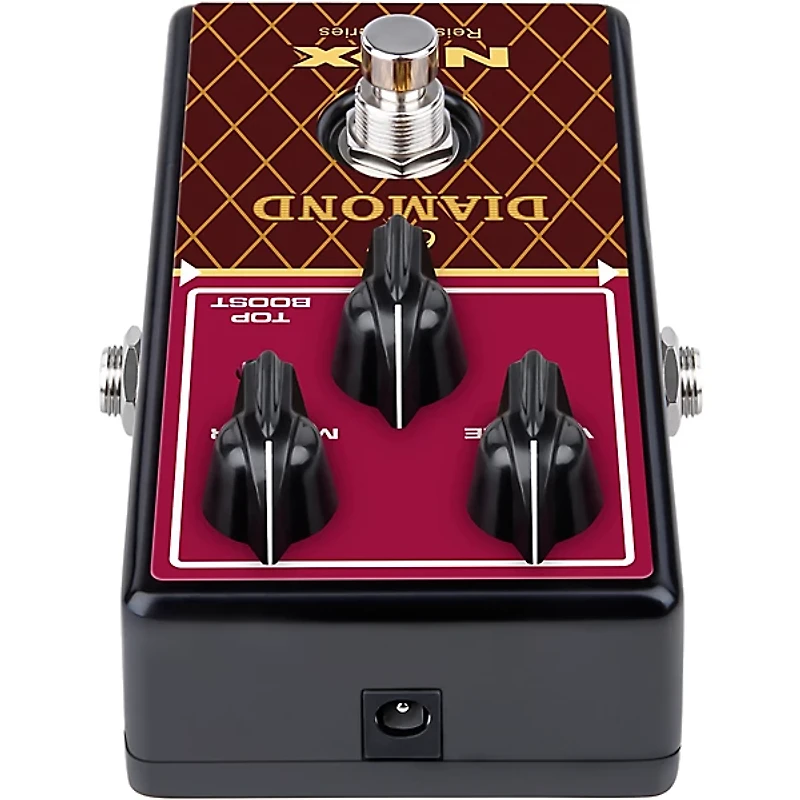 NUX '63 Diamond Reissue Distortion Effects Pedal Black