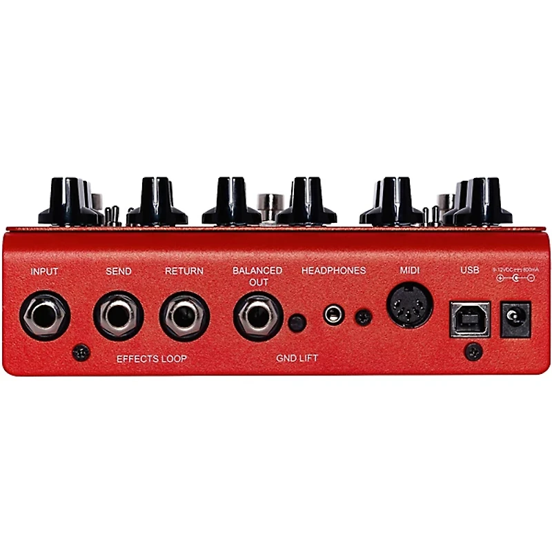 Friedman IRJ Dual Tube Jake E. Lee Signature Dual-Tube Preamp DI+IR Dual-Channel 12AX7 Tubes Effects Pedal Red and White