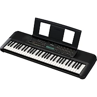 Yamaha PSRE283 61-Key Portable Keyboard Essentials Bundle
