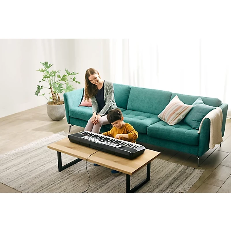 Yamaha PSRE283 61-Key Portable Keyboard Essentials Bundle