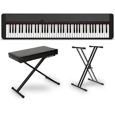Casio CT-S1 76 Portable Keyboard Essentials Bundle