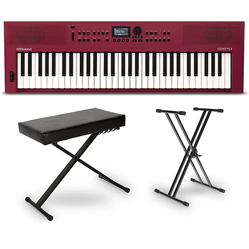 Roland GO:KEYS3 Music Creation Keyboard Essentials Bundle