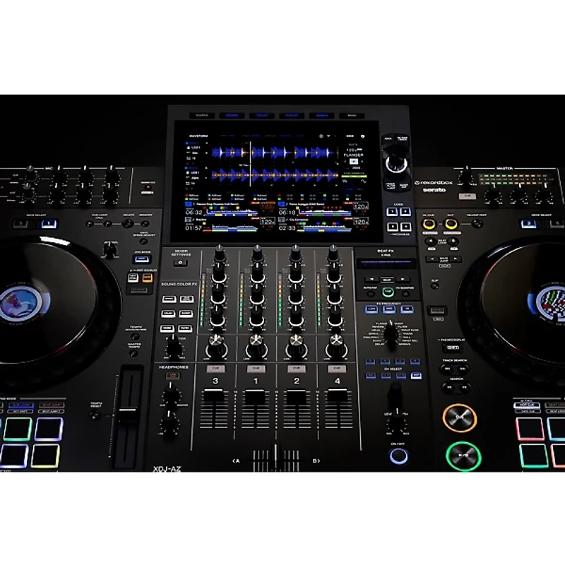 AlphaTheta XDJ-AZ 4-Channel Professional All-in-One DJ System - Black