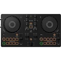 AlphaTheta DDJ-FLX2 Entry-Level DJ Controller for rekordbox and Serato Black