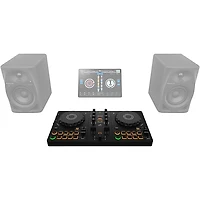 AlphaTheta DDJ-FLX2 Entry-Level DJ Controller for rekordbox and Serato Black
