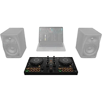 AlphaTheta DDJ-FLX2 Entry-Level DJ Controller for rekordbox and Serato Black