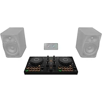 AlphaTheta DDJ-FLX2 Entry-Level DJ Controller for rekordbox and Serato Black