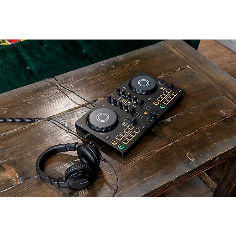 AlphaTheta DDJ-FLX2 Entry-Level DJ Controller for rekordbox and Serato Black