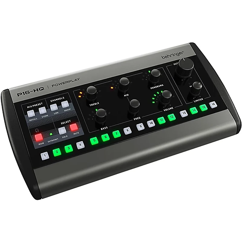 Behringer POWERPLAY P16-HQ 16-Channel Personal Monitoring Mixer