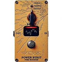 VOX Valvenergy Power Burst Boost Effects Pedal Orange