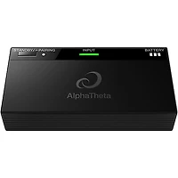 AlphaTheta HDJ-F10 Professional Wireless DJ Headphones With HP-TX01 Transmitter Black