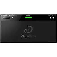 AlphaTheta HDJ-F10 Professional Wireless DJ Headphones With HP-TX01 Transmitter Black