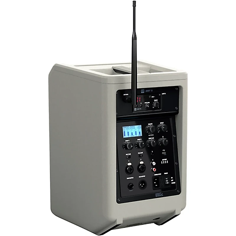 LD Systems ANNY 8 Portable 8" Battery-Powered Speaker With Wireless Headset Mic