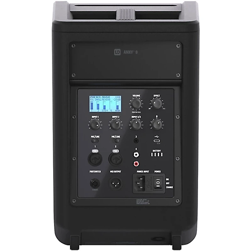 LD Systems ANNY 8 Portable 8" Battery-Powered Speaker