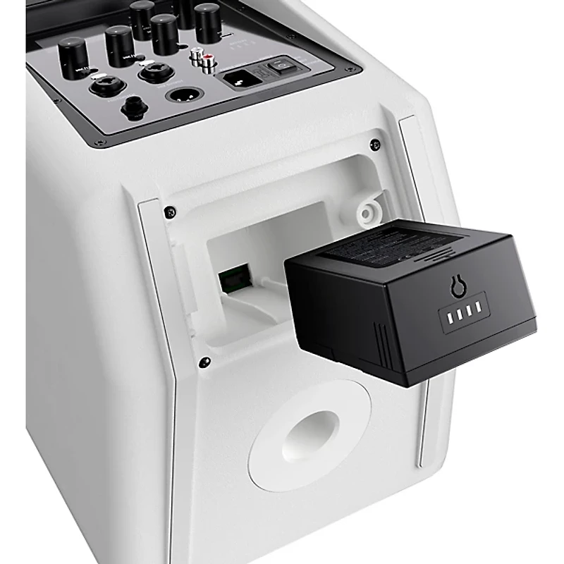 LD Systems ANNY 8 Portable 8" Battery-Powered Speaker, Pure White