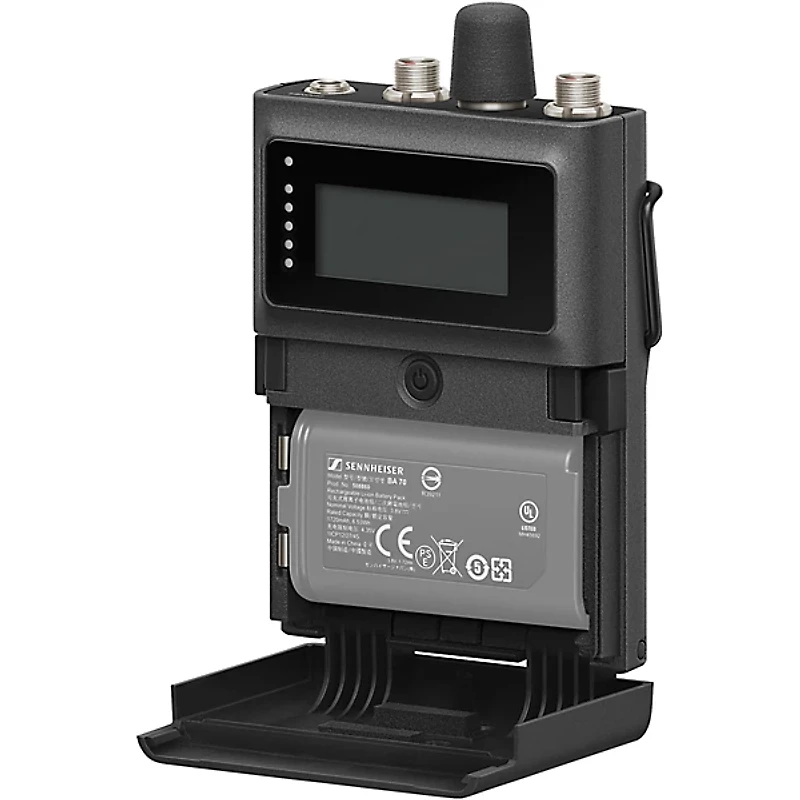Sennheiser SPECTERA SEK (1G4) Bidirectional bodypack for IEM reception and Mic/Line transmission. Requires BA 70 rechargeable battery, sold separately (1G4 range)