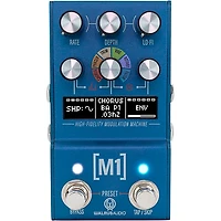 Walrus Audio Mako Series M1 High-Fidelity Modulation Machine MKII Blue