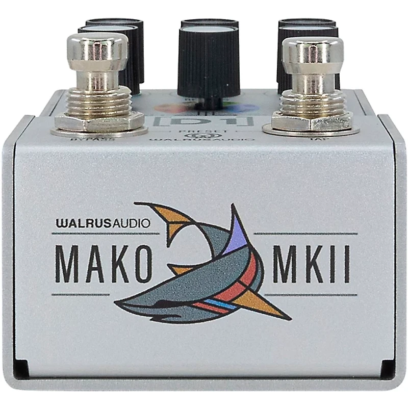 Walrus Audio Mako Series D1 High-Fidelity Delay MKII Silver