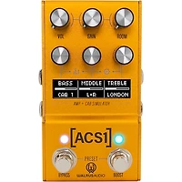 Walrus Audio Mako Series ACS1 Amp + Cab Simulator MKII Gold