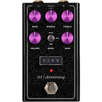 Revv Amplification G3 Anniversary Edition Distortion Effects Pedal Black